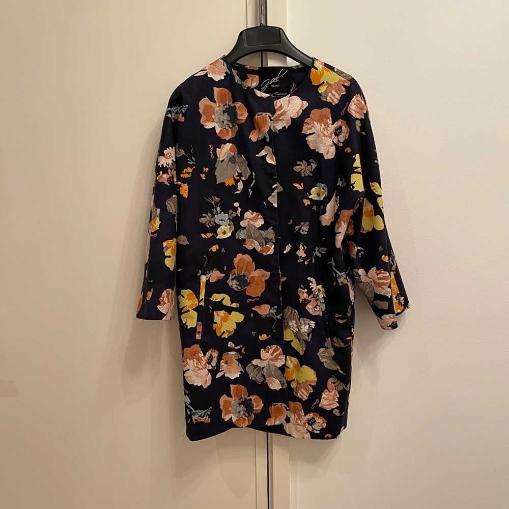 G. Sel Milano lightweight top coat Italian Size 38